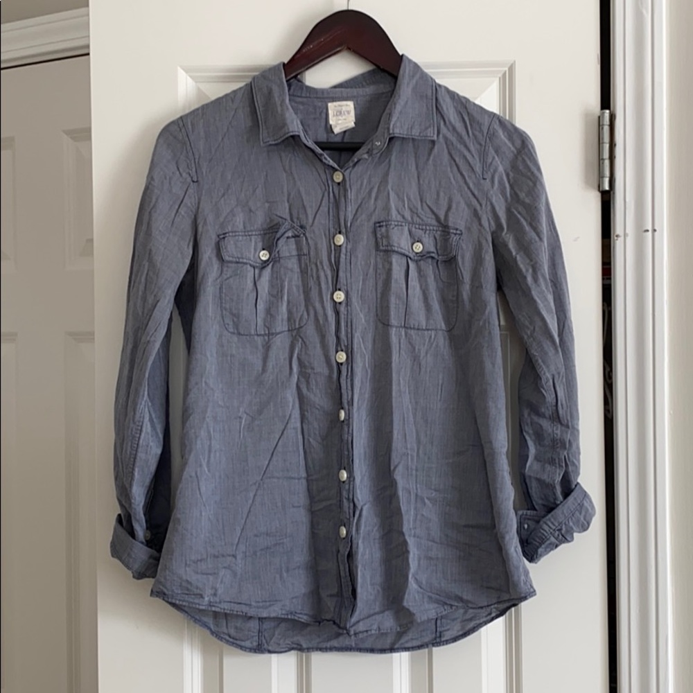 J Crew Chambray Shirt
